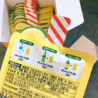 장수농가 리얼깔라만시 원샷 50ml 10팩+보틀 — 5점을 준 리뷰어가 2019년 5월 올린 사용 사진
