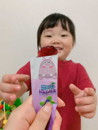 얼리버드 젤리팜 젤리스틱 — 5점을 준 리뷰어가 2019년 6월 올린 사용 사진