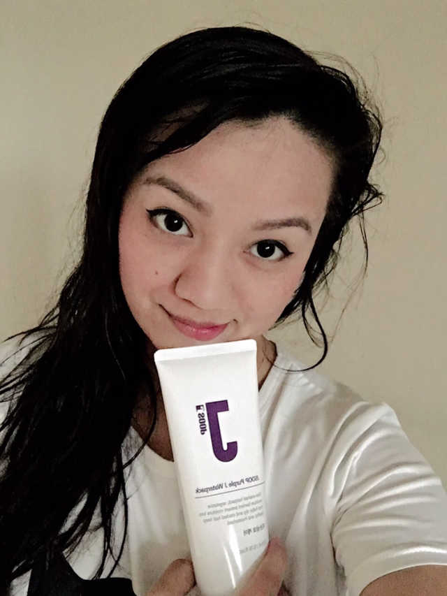 JSOOP 퍼플 J 워터 팩 200ml 리뷰 사진