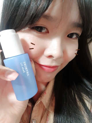 끈적임없는 즉각흡수 아미모네 바다페이셜오일 — 5점을 준 리뷰어가 2019년 11월 올린 사용 사진