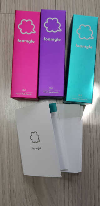 폼글 I foamgle [폼글] 거품가글 50ml 3종 - 민트, 라벤더, 라즈베리 — 5점을 준 리뷰어가 2019년 10월 올린 사용 사진
