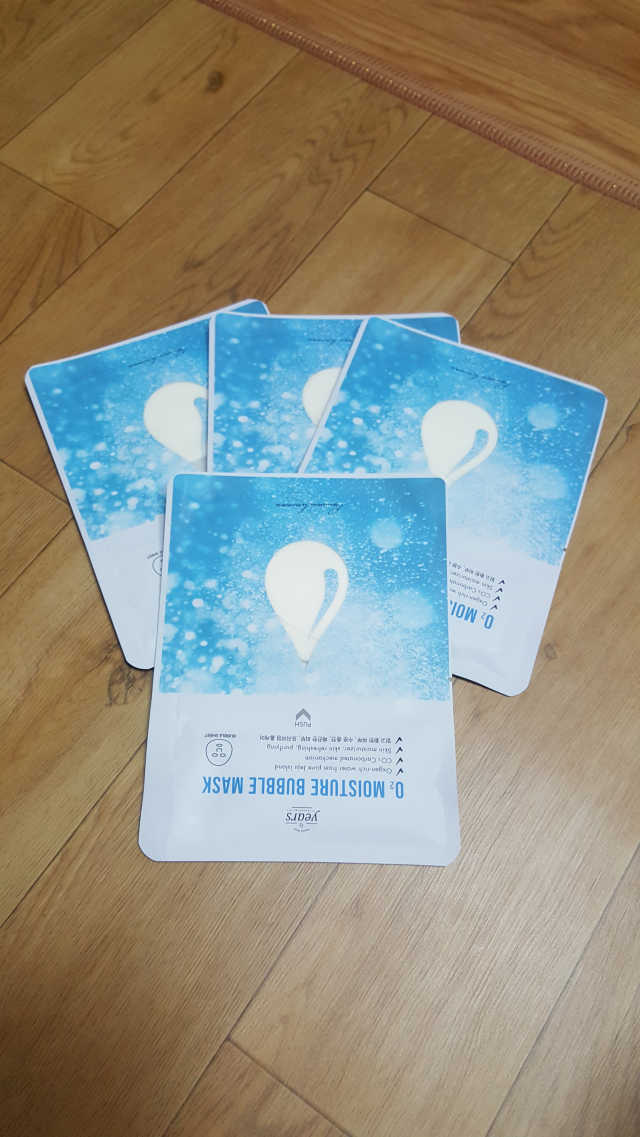 산소 모이스춰 버블 마스크 리뷰 사진