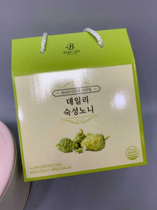 [바로푸드] 데일리 숙성노니원액 30ml x 28팩_1박스 — 5점을 준 리뷰어가 2019년 6월 올린 사용 사진