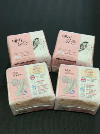 메이앤준 소프트맥스 생리대 — 5점을 준 리뷰어가 2019년 4월 올린 사용 사진