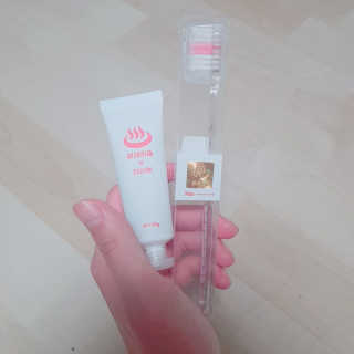 이태리숍 덴탈케어_치약 칫솔 — 4점을 준 리뷰어가 2018년 4월 올린 사용 사진