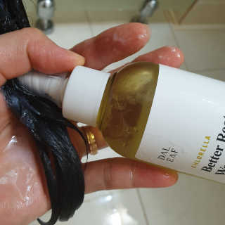 달리프 클로렐라 베러 루트 워터트리트먼트 200ml — 5점을 준 리뷰어가 2019년 6월 올린 사용 사진