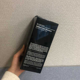 the naked object [탈모볼륨샴푸] 디블랙 팩 샴푸 — 5점을 준 리뷰어가 2019년 12월 올린 사용 사진
