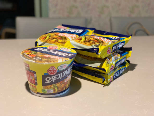 오뚜기카레면 2차 모집 리뷰 사진
