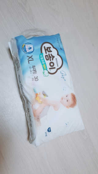 보솜이 리얼코튼 팬티형 — 5점을 준 리뷰어가 2019년 3월 올린 사용 사진