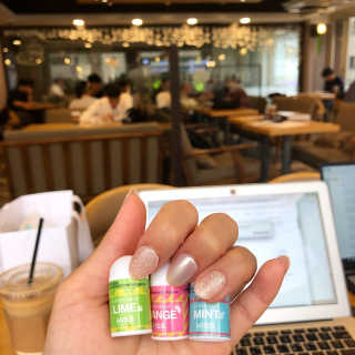 키스뉴욕 캔디밤+프레스앤고 세트 — 3.67점을 준 리뷰어가 2018년 6월 올린 사용 사진