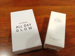 ALL DAY GLOW [올 데이 글로우] 카밍 밸런스 앰플 30ml — 5점을 준 리뷰어가 2019년 11월 올린 사용 사진