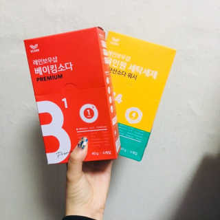 레인보우샵 올인원세탁세제,베이킹소다 스틱포6개입+세탁조클리너 — 4.67점을 준 리뷰어가 2018년 3월 올린 사용 사진