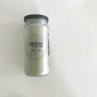 초능력 국내산 레몬밤 분말 — 5점을 준 리뷰어가 2019년 8월 올린 사용 사진