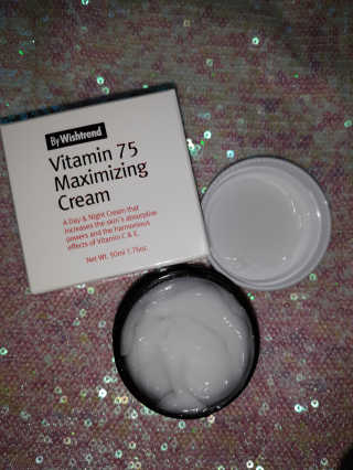 바이 위시트랜드 VITAMIN 75 CREAM — 5점을 준 리뷰어가 2019년 9월 올린 사용 사진