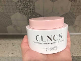 CLNC5 워터 멜트 체인징 클렌저 — 4.5점을 준 리뷰어가 2018년 8월 올린 사용 사진