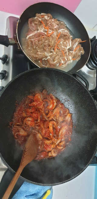 맵꾸미 쭈꾸미볶음 450g — 5점을 준 리뷰어가 2019년 9월 올린 사용 사진