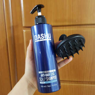 다슈코리아 다슈 단백질 한방 두피 골드 샴푸 500ml +샴푸브러쉬 — 4점을 준 리뷰어가 2019년 5월 올린 사용 사진
