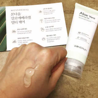 본다움 알로에 베라 수딩젤 — 4.5점을 준 리뷰어가 2019년 5월 올린 사용 사진