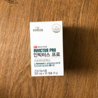라플레 염창환 박사의 3세대 유산균, 인빅터스 프로 — 4.67점을 준 리뷰어가 2018년 8월 올린 사용 사진