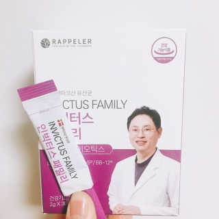 라플레 유해균을 이겨 튼튼한 장으로,  인빅터스 패밀리 — 4.5점을 준 리뷰어가 2019년 2월 올린 사용 사진