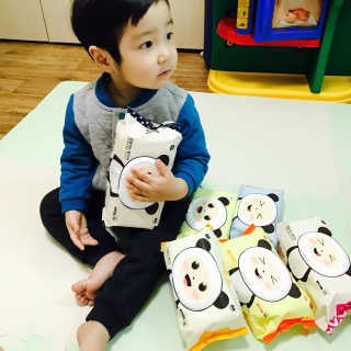 달곰이 물티슈 — 4점을 준 리뷰어가 2017년 3월 올린 사용 사진