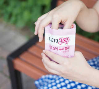 락토조이 구미젤리 복숭아맛 — 5점을 준 리뷰어가 2019년 6월 올린 사용 사진