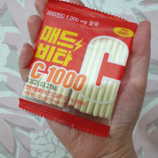 매드비타C 1000 — 5점을 준 리뷰어가 2019년 4월 올린 사용 사진