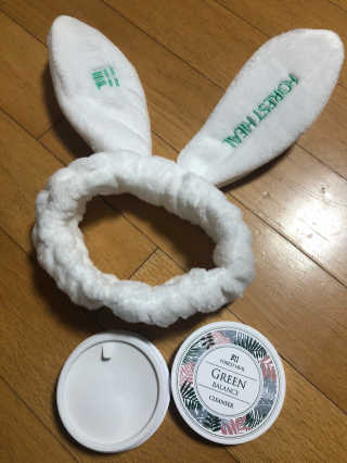 포레스트힐 그린 밸런스 클렌져 40ml + 토끼 헤어밴드 — 5점을 준 리뷰어가 2020년 2월 올린 사용 사진