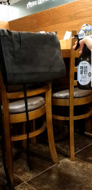 더블유드레스룸 페브클린 500ml — 5점을 준 리뷰어가 2018년 8월 올린 사용 사진