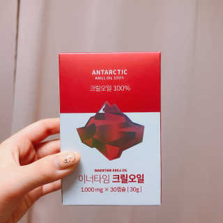 이너블릭 이너타임 크릴오일 — 3.5점을 준 리뷰어가 2019년 12월 올린 사용 사진