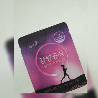 [감량공식] 다이어트 건강기능식품 — 5점을 준 리뷰어가 2019년 12월 올린 사용 사진