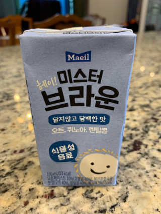헤이미스터브라운 [매일유업] 헤이 미스터브라운 12개입 — 4.5점을 준 리뷰어가 2019년 9월 올린 사용 사진