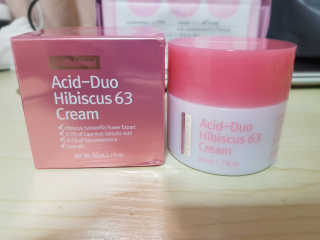 Wishtrend Acid-Duo 히비스커스 63 크림 — 4점을 준 리뷰어가 2019년 11월 올린 사용 사진
