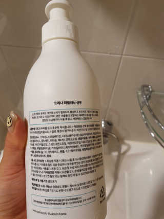 코에나샴푸 500ml — 5점을 준 리뷰어가 2019년 8월 올린 사용 사진