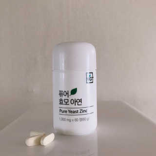 네츄럴굿띵스 퓨어 효모 아연 60일분 — 4.5점을 준 리뷰어가 2018년 9월 올린 사용 사진