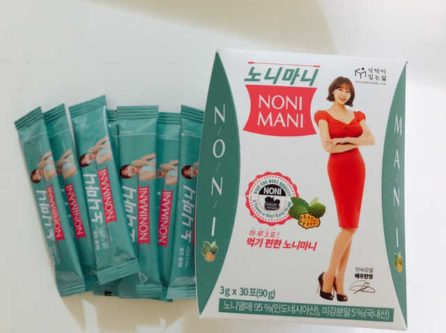 [띵보몰]건강환 습관 노니마니 스틱 1Box 리뷰 사진