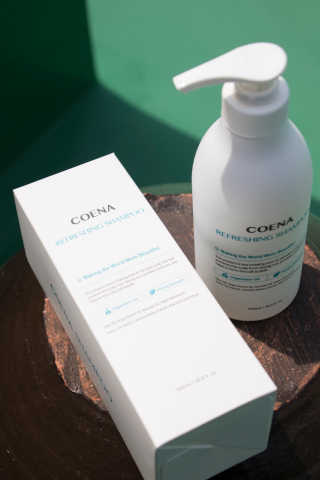 코에나샴푸 500ml — 5점을 준 리뷰어가 2019년 8월 올린 사용 사진