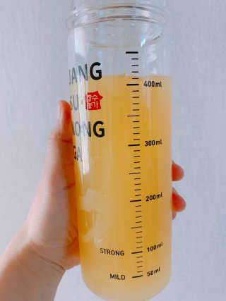장수농가 리얼깔라만시 원샷 50ml 10팩+보틀 — 4점을 준 리뷰어가 2019년 4월 올린 사용 사진
