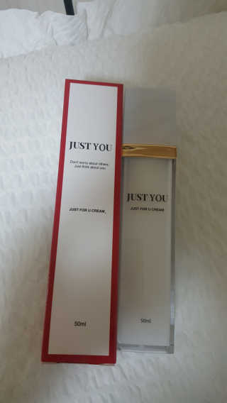 JUST YOU JUST FOR U CREAM — 3.5점을 준 리뷰어가 2019년 5월 올린 사용 사진