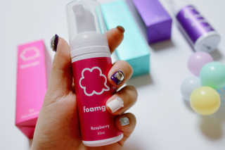 폼글 I foamgle [폼글] 거품가글 50ml 3종 - 민트, 라벤더, 라즈베리 — 5점을 준 리뷰어가 2019년 11월 올린 사용 사진