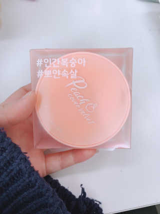 [블랙루즈] 피치 커버 벨벳 쿠션 2종 중 택1 — 5점을 준 리뷰어가 2019년 9월 올린 사용 사진