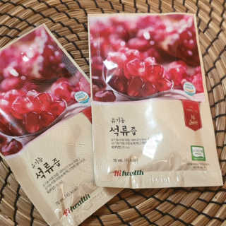 [하이헬스] 정말 진하고 맛있는 유기농 석류즙 30포 — 5점을 준 리뷰어가 2019년 11월 올린 사용 사진