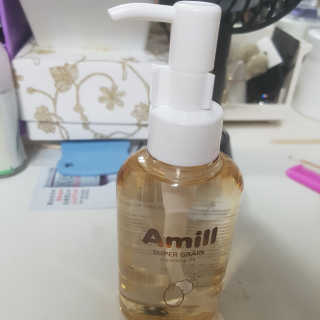 에이밀 슈퍼 그레인 클렌징 오일 125ml — 4.5점을 준 리뷰어가 2019년 9월 올린 사용 사진