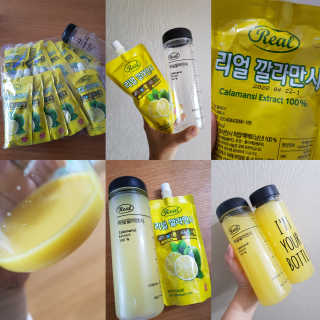 장수농가 리얼깔라만시 — 5점을 준 리뷰어가 2018년 6월 올린 사용 사진
