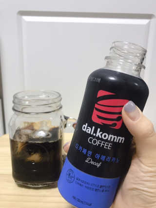 [빙그레] 달콤커피 콜라보 디카페인, 블랙 아메리카노 — 5점을 준 리뷰어가 2019년 1월 올린 사용 사진