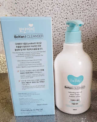유산균하우스 [프로바이오닉] 보얀아이 클렌저 펌프형 — 4점을 준 리뷰어가 2019년 3월 올린 사용 사진