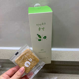 천연육수 순간 — 5점을 준 리뷰어가 2020년 2월 올린 사용 사진