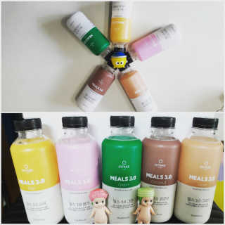 인테이크 밀스 3.0 Trial Kit(보틀형 5종) — 5점을 준 리뷰어가 2017년 4월 올린 사용 사진