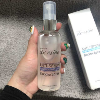 dr.eslee 안티세범 백크네 스프레이 — 4점을 준 리뷰어가 2019년 4월 올린 사용 사진
