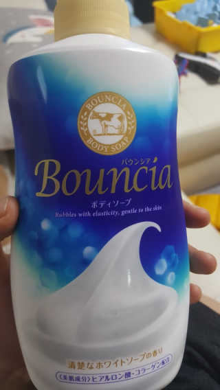 바운시아 바디소프 550ml — 5점을 준 리뷰어가 2017년 12월 올린 사용 사진